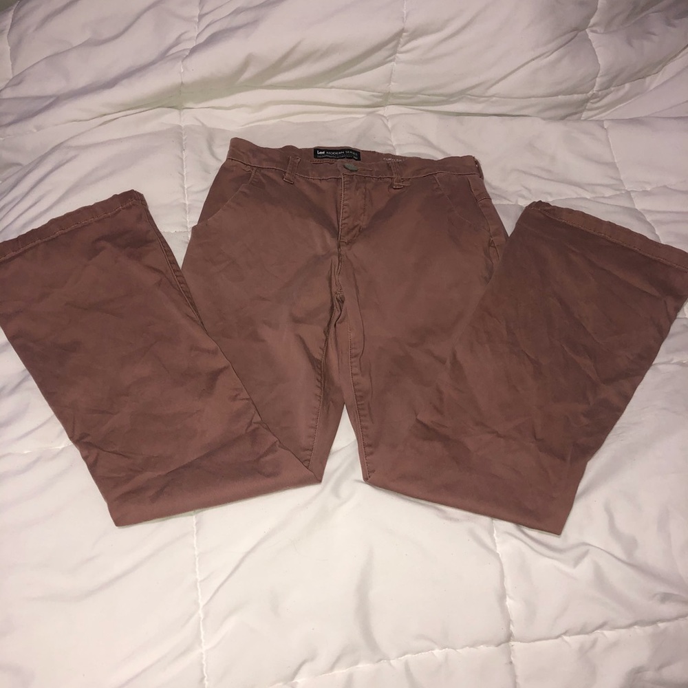 Curvy fit boot cut pants